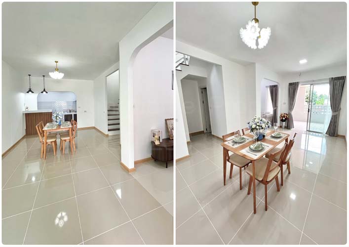 Th-130 : ทาวน์โฮม Renovate ใหม่ 2 ชั้น 17 ตร.วา ม.พฤกษาวิลล์ รามอินทรา-พระยาสุเรนทร์ คลองสามวา รูปที่ 4