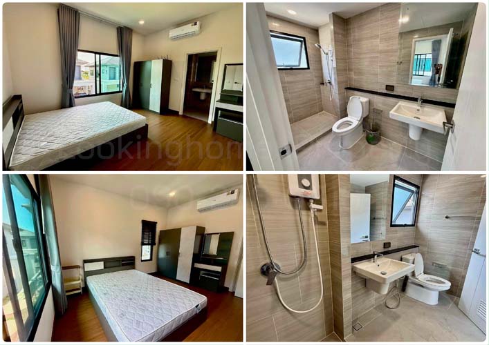 H-124 : บ้านหลังริม 2 ชั้น 55.1 ตร.วา บริทาเนีย บางนา-ศรีวารี ถ.ศรีวารี สมุทรปราการ รูปที่ 7