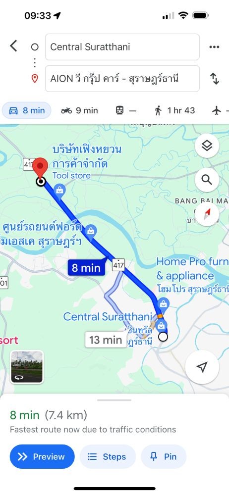 ขายที่ดินทำเลติดถนนใหญ่ หน้ากว้าง 112 เมตร ใกล้เซ็นทรัลสุราษฎร์ รูปที่ 4