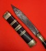 รูปย่อ มีดหมอ หลวงพ่อกัน วัดเขาแก้ว นครสวรรค์ ลายนาคเกี้ยว รัดด้วยแผ่นโลหะ รูปที่2