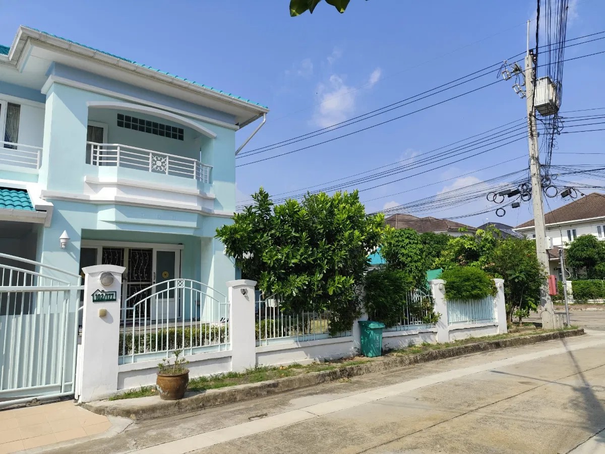 ขายบ้านเดี่ยว 2ชั้น มบ.ลัดดารมย์ 89ตร.วา หลังริมถนนเมนหมู่บ้าน ทำเลดี โครงการติดถนนใหญ่ รัตนาธิเบศร์ หน้าทางเข้า ติดMRT  รูปที่ 6