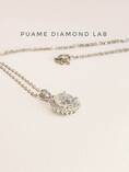 สร้อยคอเพชร ดีไซน์สวยทันสมัย ราคามิตรภาพ พร้อมใบรับประกันสินค้าที่ปุอามี่ Diamond Lab Rama2(095-8894732)
