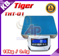 เครื่องชั่งดิจิตอลทศนิยม 1 ตำแหน่ง  ตาชั่งดิจิตอล 15กิโลกรัม พิกัดน้ำหนัก 15kg ความละเอียด 0.1g ยี่ห้อ TIGER รุ่น THT-01