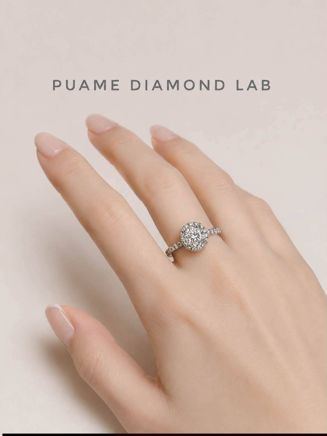 แหวนหมั้น แหวนแต่งงานสุดหรู งานผีมือละเอียดประณีต มีใบรับประกันสินค้าทุกชิ้นที่ปุอามี่ Diamond Lab Rama2(095-8894732) รูปที่ 5