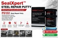 อีพ็อกซีี่ซ่อมผิวเหล็ก Epoxy ซ่อมผิวโลหะ Seal Xpert PS102 Steel Repair Putty