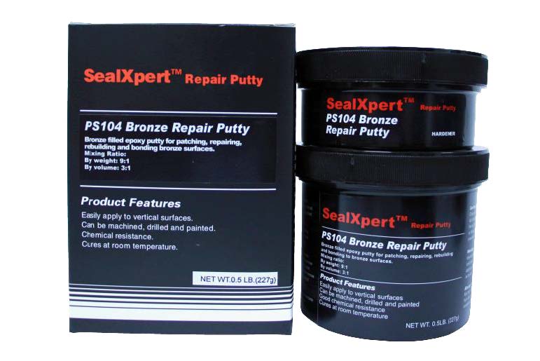 อีพ็อกซี่ซ่อมผิวทองเหลือง Epoxy ซ่อมผิวทองแดง Seal Xpert PS104 Bronze Repair Putty  รูปที่ 3