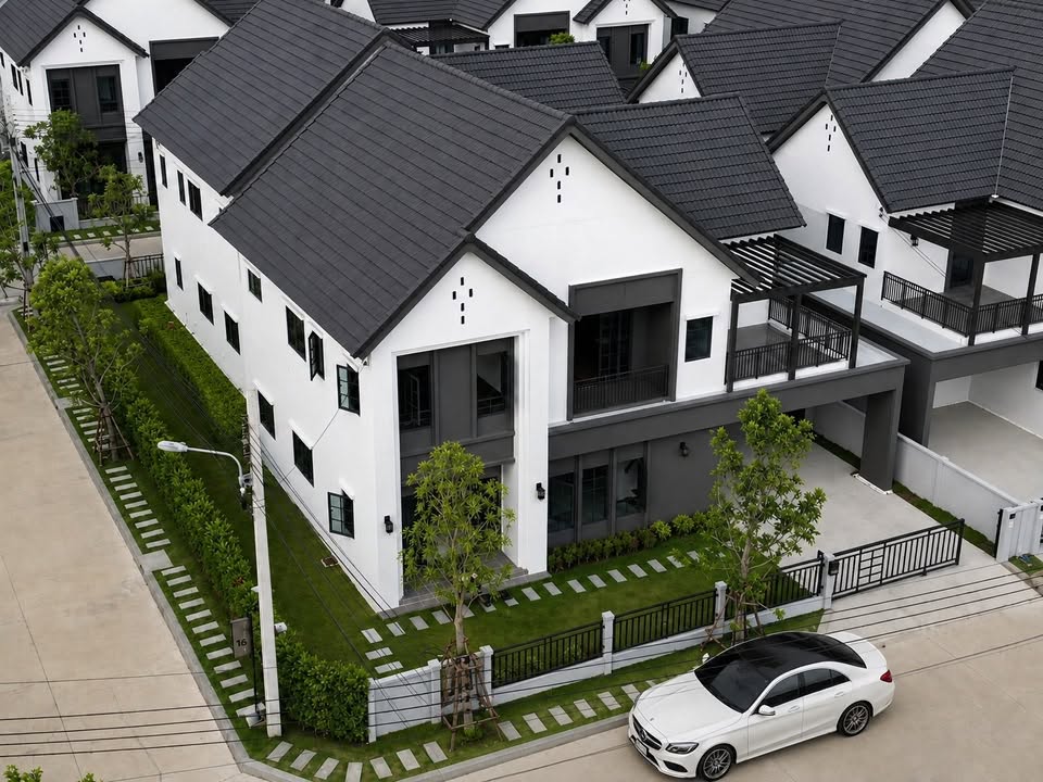 ให้เช่าถูกมาก!! บ้านเดี่ยว 2 ชั้น หลังริม แต่งสวย เฟอร์ครบ ม.เซนโทร บางนา ทำเลทอง ใกล้เมกาบางนา ทางด่วน สนามบินฯ รูปที่ 3