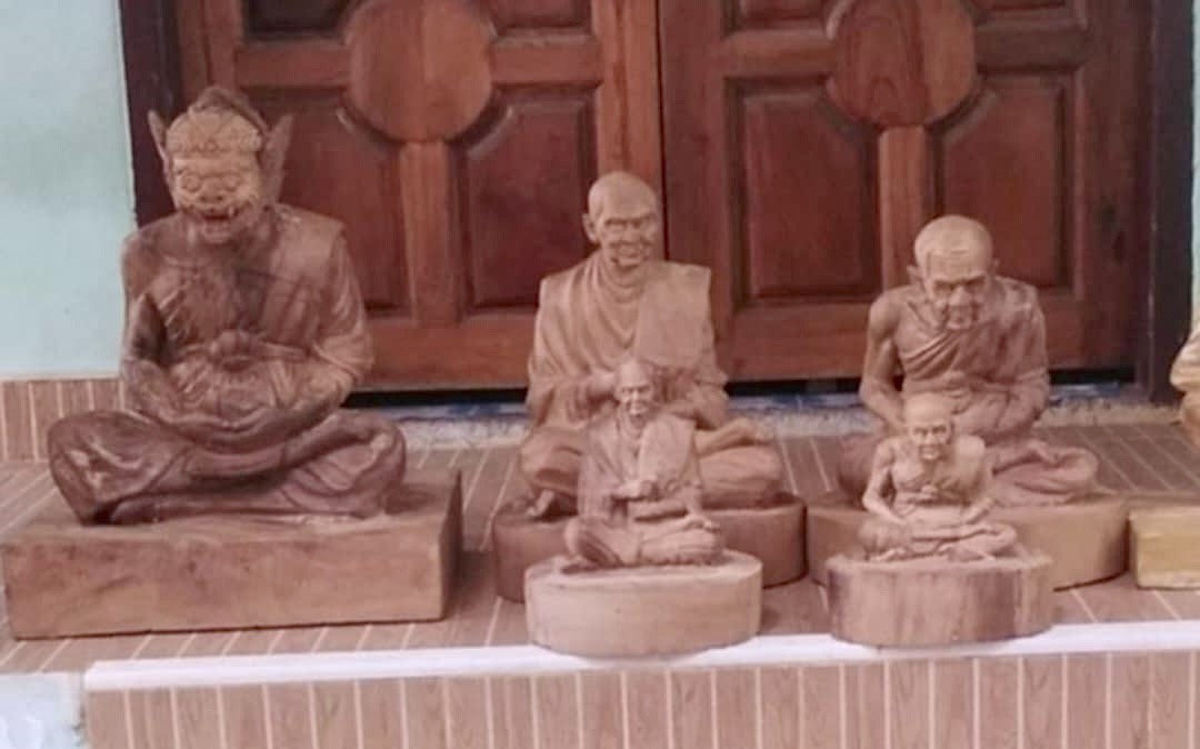 รับแกะสลัก งานไม้สักทอง แกะฝีมือ ระยะส่งมอบงานภายใน60วัน งานไม้แกะสลัก รูปที่ 6