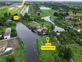 ขายที่ดินถมแล้วติดริมน้ำ วิวโค้งน้ำ นิมิตรใหม่ 40 เนื้อที่ 1-0-52.6 ไร่