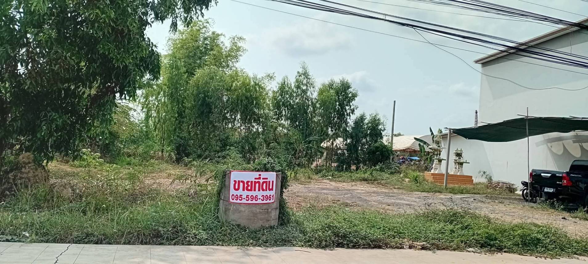 ขายถูกมาก!! ที่ดิน 3 แปลง 56 57 79 ตร.ว. ติดถนน 4 เลน ทำเลทอง อ.ไพรบึง จ.ศรีสะเกษ ใกล้ตลาด โรงพยาบาลฯ รูปที่ 5