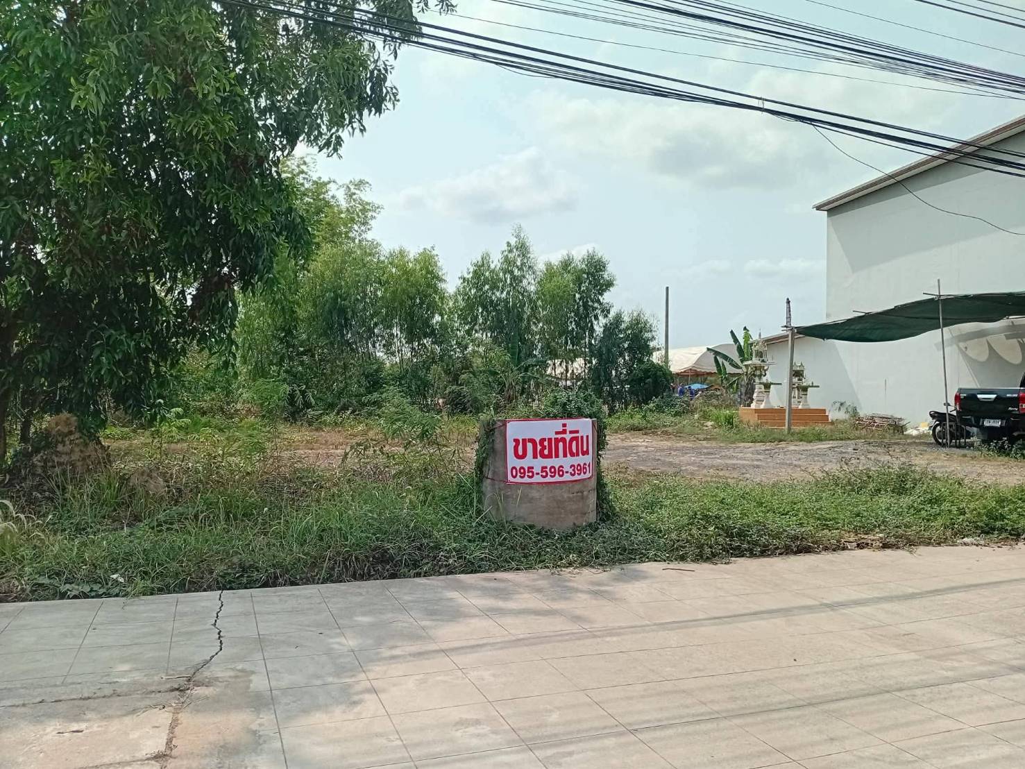 ขายถูกมาก!! ที่ดิน 3 แปลง 56 57 79 ตร.ว. ติดถนน 4 เลน ทำเลทอง อ.ไพรบึง จ.ศรีสะเกษ ใกล้ตลาด โรงพยาบาลฯ รูปที่ 4