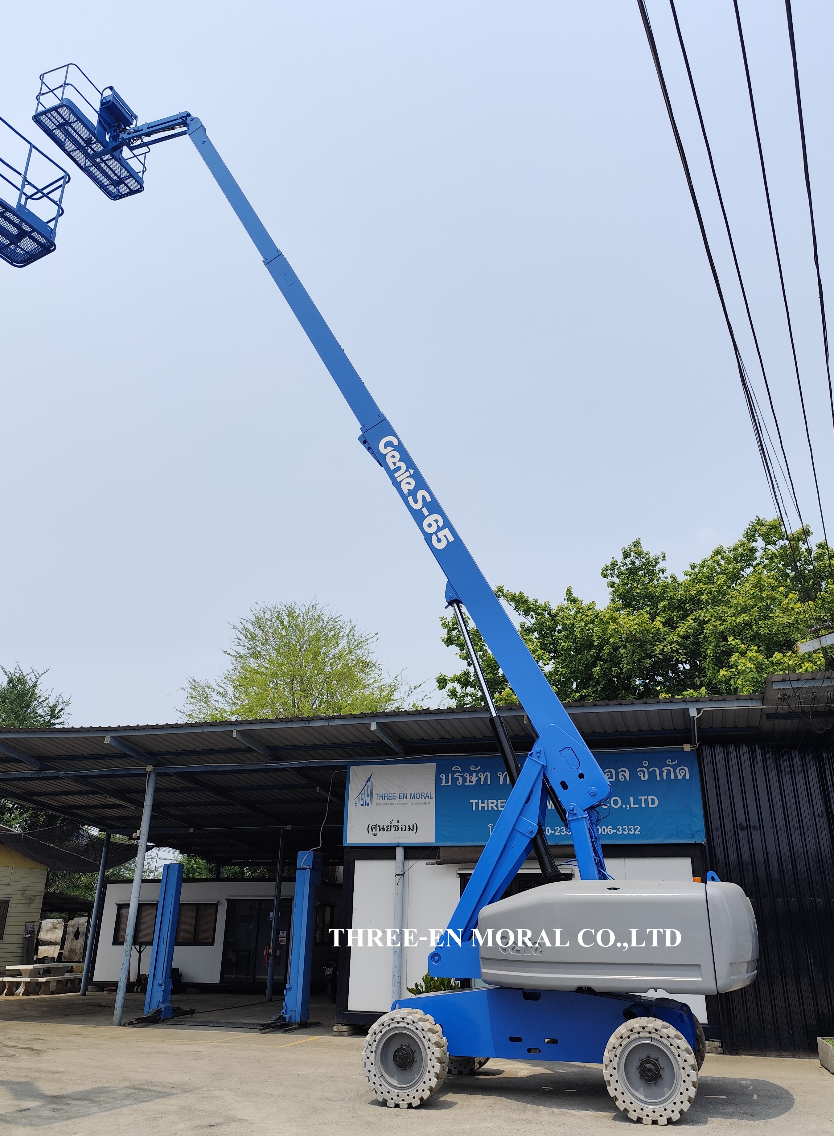 รถกระเช้า Boom Lift Genie S65  รูปที่ 4