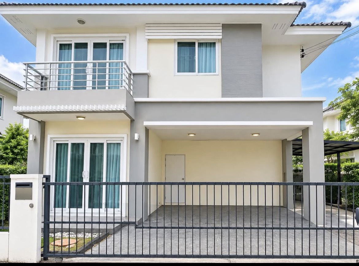 ขาย/ให้เช่า ถูกมาก!! บ้านเดี่ยว 2 ชั้น ม.คุณาลัย เวสเกต บ้านกล้วย-ไทรน้อย ใกล้รถไฟฟ้า  เซ็นทรัลเวสต์เกต รูปที่ 3