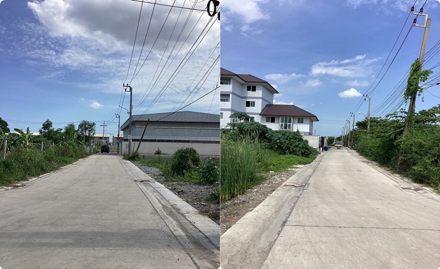 ขายที่ดินเนื้อที่ 100 ตรว ที่ถมแล้ว ด้านหลังที่ติดกับหมู่บ้าน The City Pattankarn อ่อนนุช 70/1 รูปที่ 6