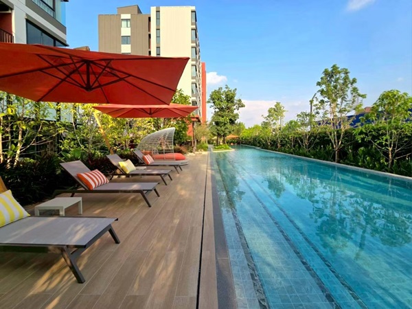 ดีคอนโด วิวิด รังสิต คอนโดตรงข้าม ม.กรุงเทพ ข้ามสะพานลอยก็ถึงมหาลัย พร้อมอยู่! โทร 0616161426 รูปที่ 5