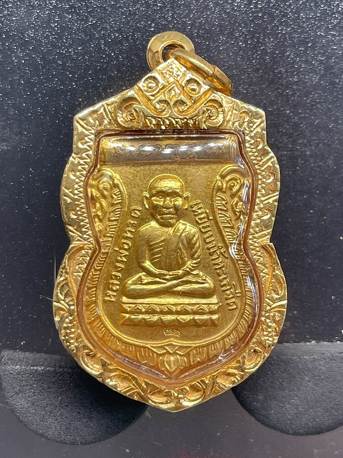 เหรียญหลวงปู่ทวด วัดช้างให้ รุ่นแรก เนื้อทองคำ ปี2501 จังหวัดปัตตานี กรอบทอง รูปที่ 7