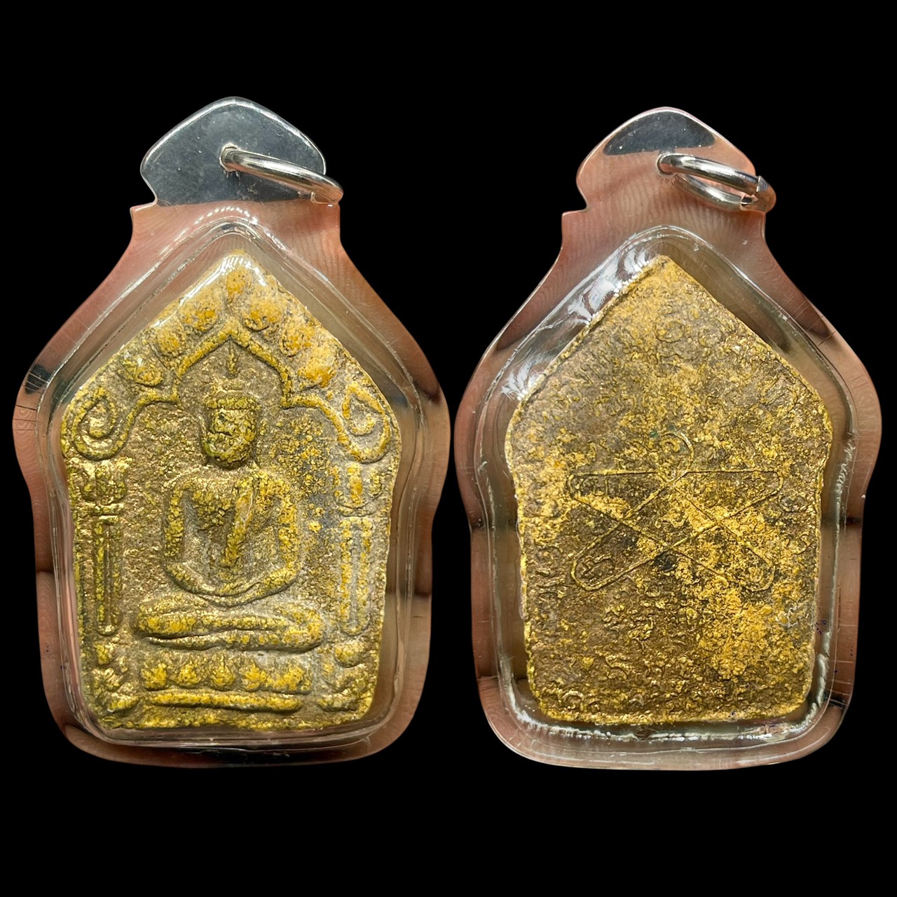ขุนแผนหลวงปู่ทิม วัดละหารไร่ ปี15 เนื้อว่านดอกทอง พระขุนแผนผงพรายกุมาร รูปที่ 5