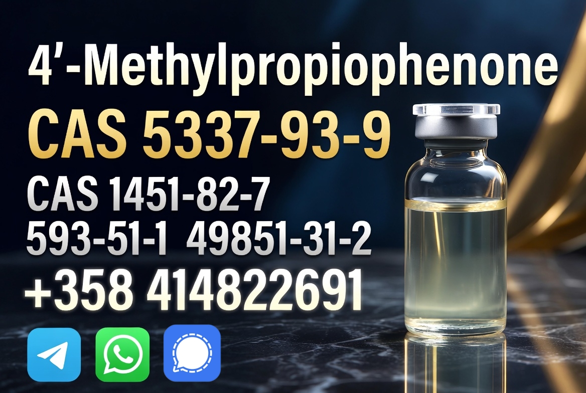 Best Quality CAS 5337–93–9 4-Methylpropiophenone Light Yellow Liquid   รูปที่ 4