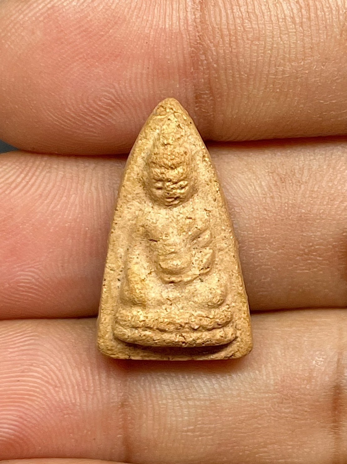 พระพุทโธน้อย แม่ชีบุญเรือน รุ่นแรก พิมพ์เล็ก ปี2494 หน้าตุ๊กตา เนื้อผงพุทธคุณ รูปที่ 6