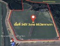 ขายที่ดินยี่สาร อัมพวา 34 ไร่ 3 งาน 66.3 ตร.ว. หน้าติดถนน หลังติดคลอง