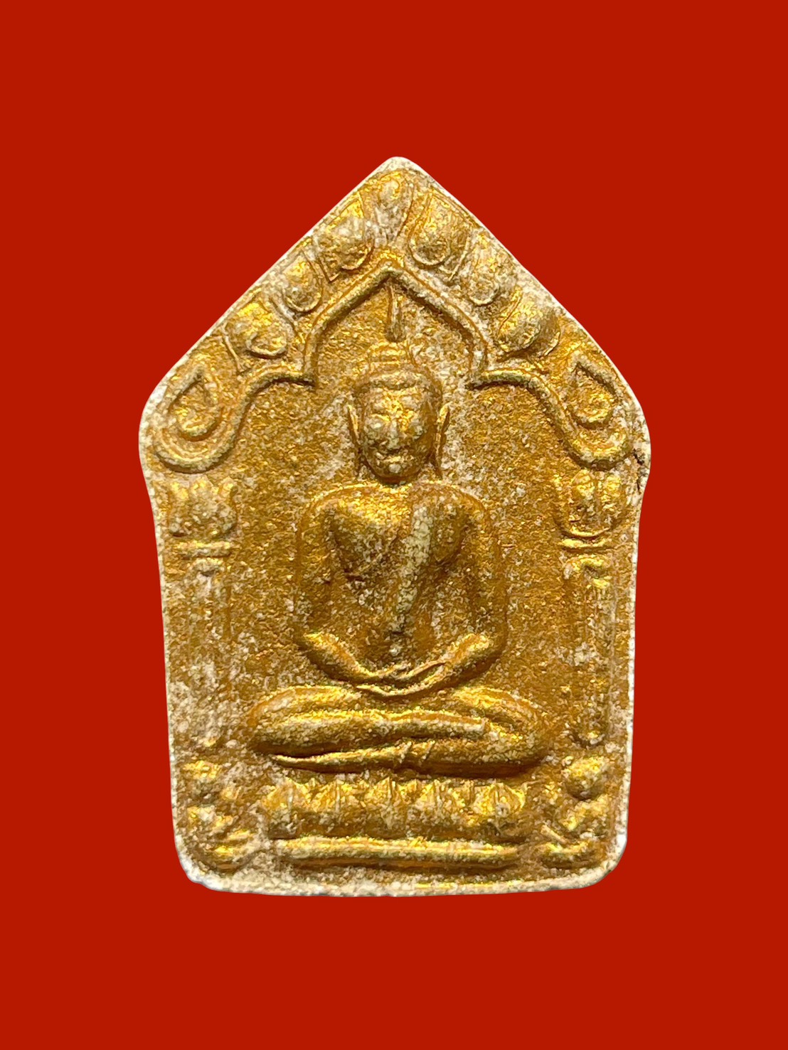 ขุนแผนผงพรายกุมาร หลวงปู่ทิม ปี15 บล็อกแรกB ทาบรอนซ์ทอง ฝังตะกรุดโทน รูปที่ 5