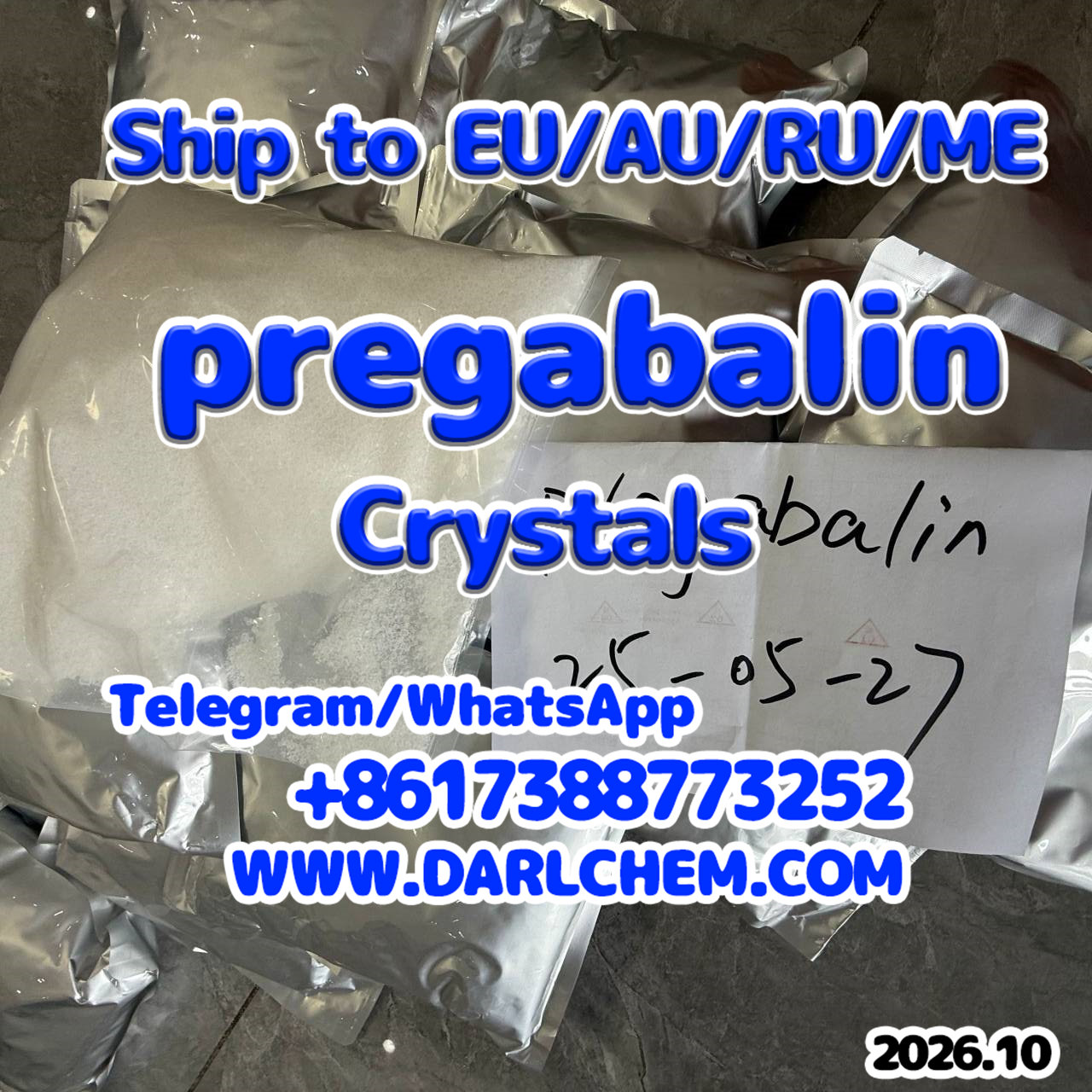Factory Price pregabalin crystals powder 148553-50-8 otropic Supplement 99%  รูปที่ 4