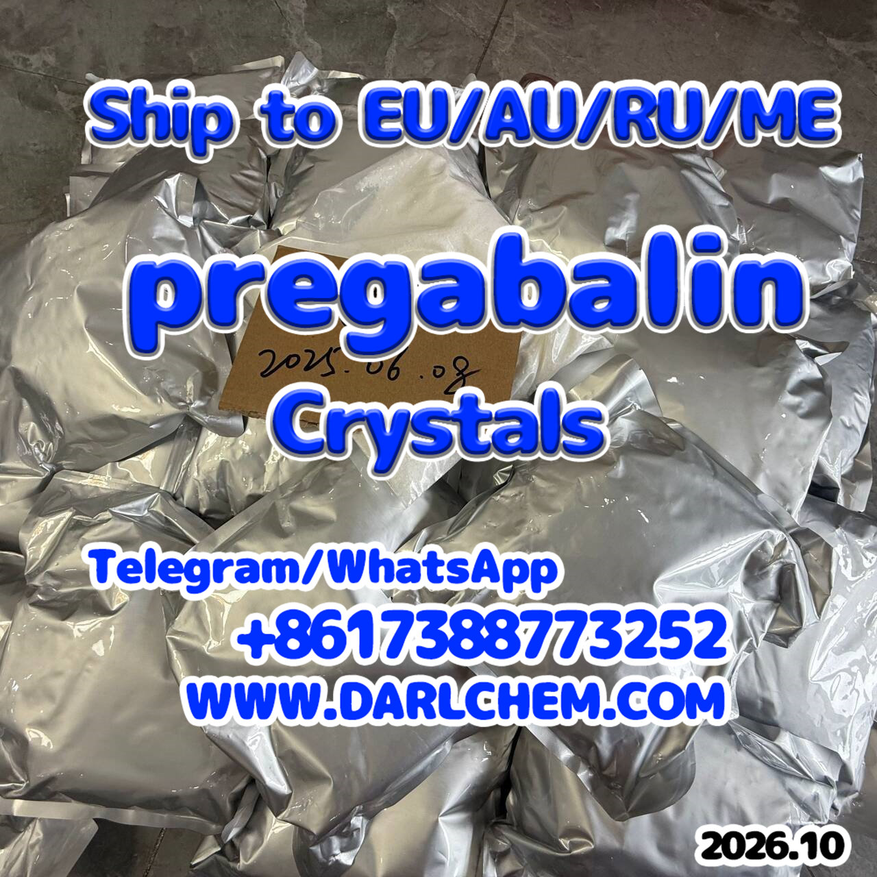 Factory Price pregabalin crystals powder 148553-50-8 otropic Supplement 99%  รูปที่ 3