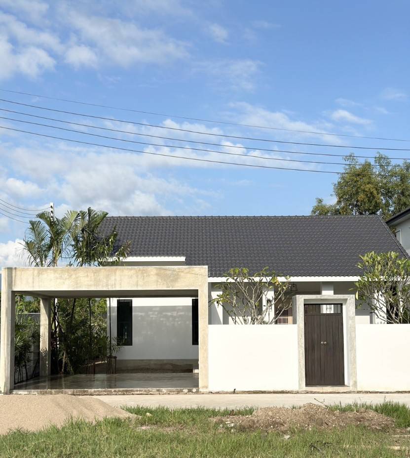 บ้านชั้นเดียวสไตล์ Contemporary Asian Tropical วิวดอยสุเทพ แม่โจ้ สันทราย เชียงใหม่ รูปที่ 3
