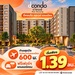 รูปย่อ dcondo cloud Don Mueang คอนโด ใกล้สนามบินดอนเมือง แต่งครบ พร้อมอยู่ โทร 082-9946364 รูปที่1