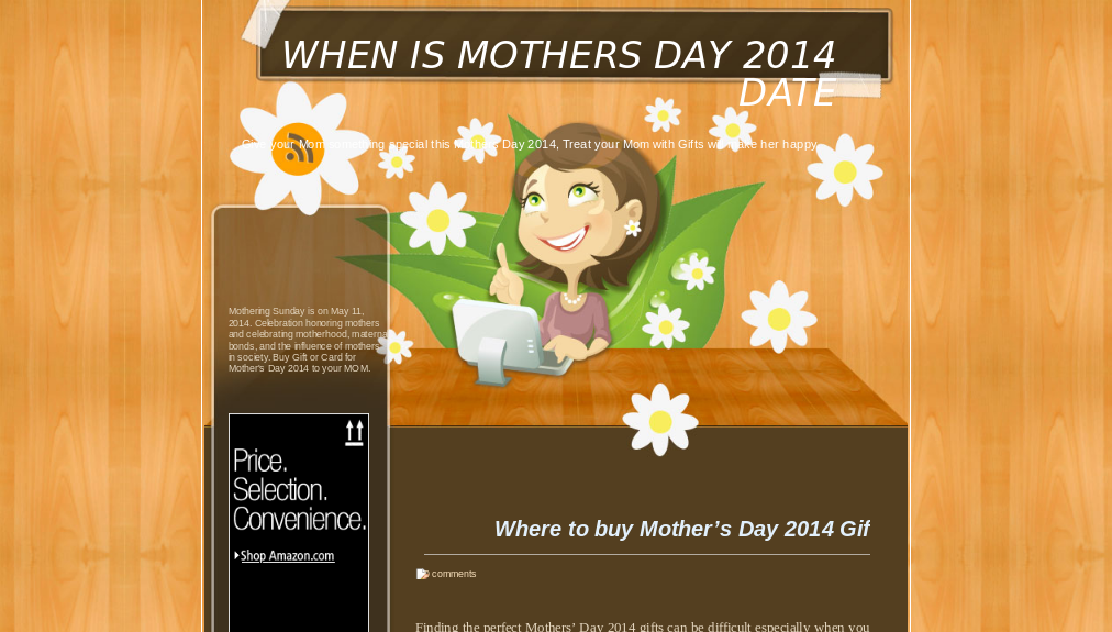 Whens Mothers Day 2014 Date                                                                         รูปที่ 1