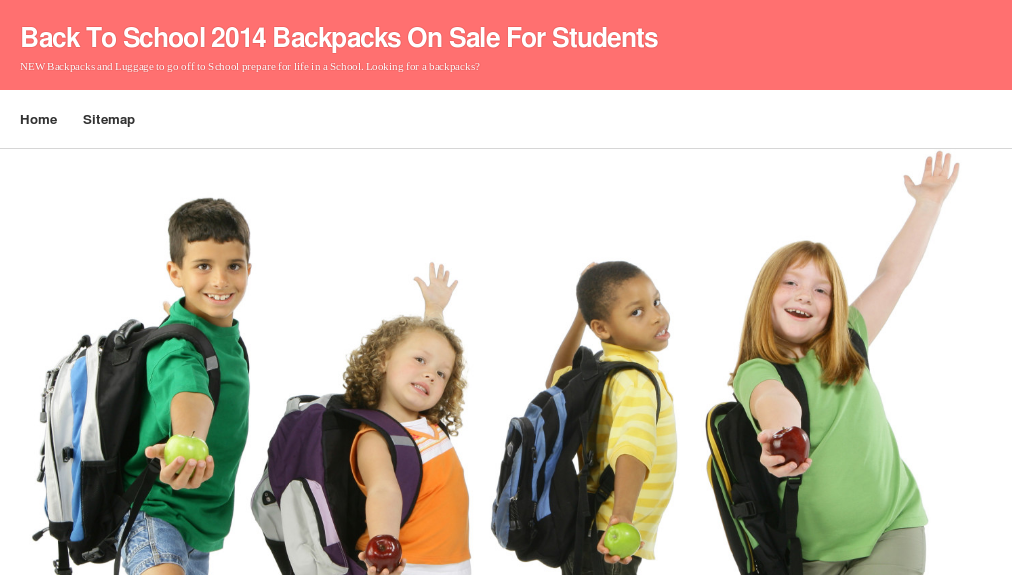 looking for a great new backpacks on sale back-to-school 2014 for students รูปที่ 1