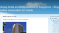 Cheap Singapore Hotels - Best Singapore  Accommodations - Booking Online