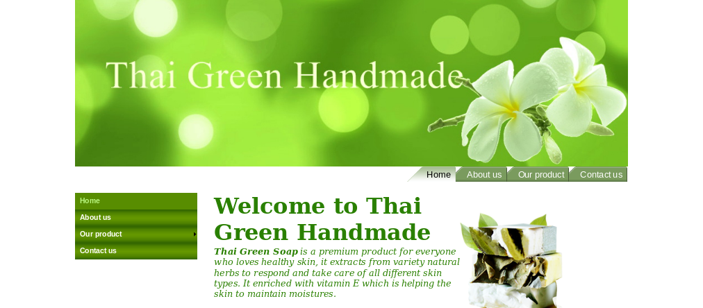 Thai Green Soap is a premium product for everyone who loves healthy skin รูปที่ 1