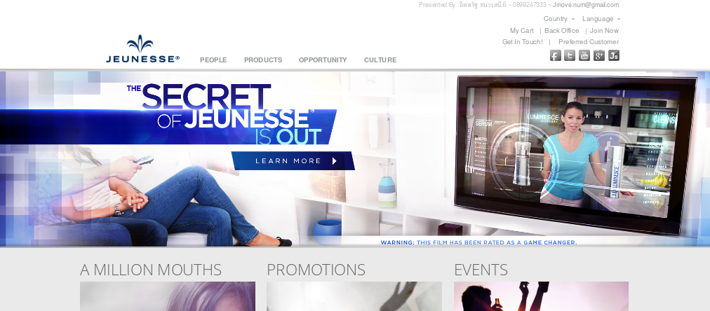 jeunesse global | a network marketing company delivering anti-aging solutions all over the world รูปที่ 1
