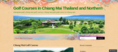 golf courses in chiang mai thailand and northern