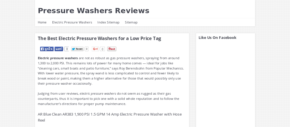 Best Pressure Washer Reviews and compare รูปที่ 1
