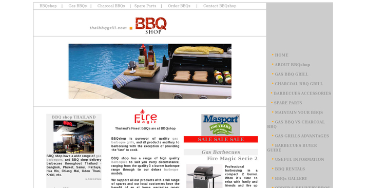gas bbq thailand - for all your barbecue and grilling. gas  barbecues, charcoal barbecues thailand - phuket, bangkok, chiang mai, pattaya, hua hin รูปที่ 1