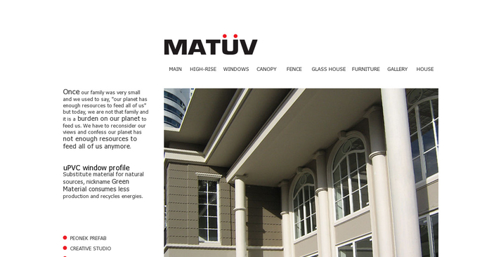 matuv upvc windows profiles รูปที่ 1