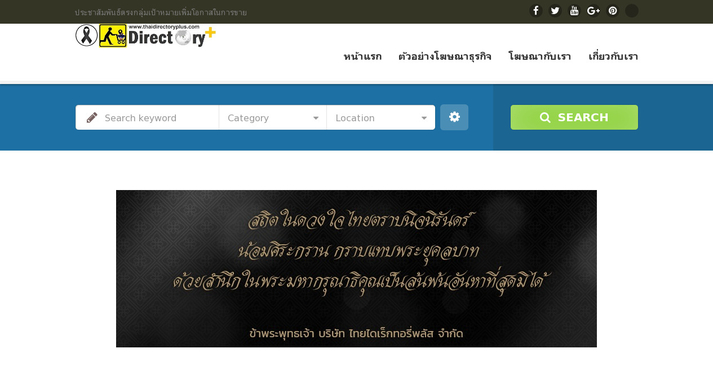 ไทยไดเร็กทอรี่พลัส รูปที่ 1
